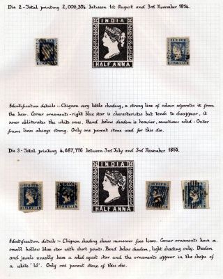 INDIA 1852-1946, BRITISH INDIA AND INDIA USED TO ABROAD – sheet 22