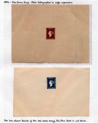 INDIA 1852-1946, BRITISH INDIA AND INDIA USED TO ABROAD – sheet 26