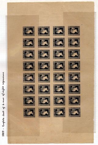 INDIA 1852-1946, BRITISH INDIA AND INDIA USED TO ABROAD – sheet 28