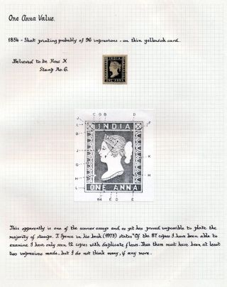 INDIA 1852-1946, BRITISH INDIA AND INDIA USED TO ABROAD – sheet 34