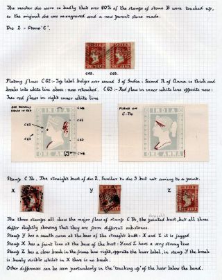 INDIA 1852-1946, BRITISH INDIA AND INDIA USED TO ABROAD – sheet 42