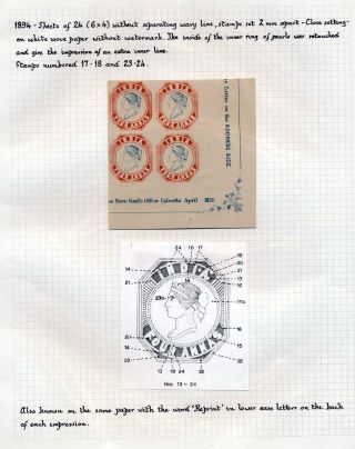 INDIA 1852-1946, BRITISH INDIA AND INDIA USED TO ABROAD – sheet 48