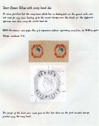 INDIA 1852-1946, BRITISH INDIA AND INDIA USED TO ABROAD – sheet 51