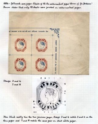 INDIA 1852-1946, BRITISH INDIA AND INDIA USED TO ABROAD – sheet 55