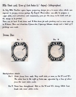 INDIA 1852-1946, BRITISH INDIA AND INDIA USED TO ABROAD – sheet 56