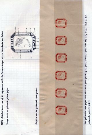 INDIA 1852-1946, BRITISH INDIA AND INDIA USED TO ABROAD – sheet 68