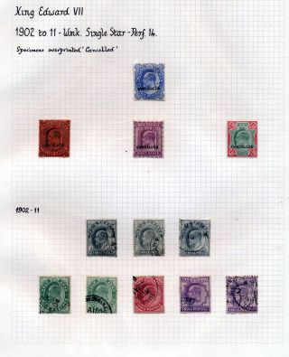 INDIA 1852-1946, BRITISH INDIA AND INDIA USED TO ABROAD – sheet 95