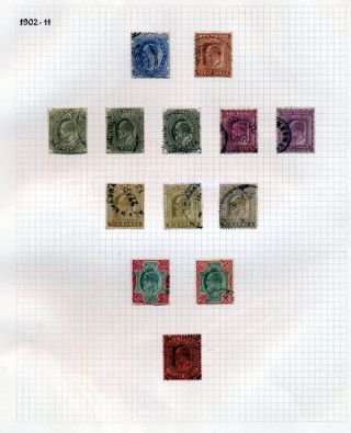 INDIA 1852-1946, BRITISH INDIA AND INDIA USED TO ABROAD – sheet 96