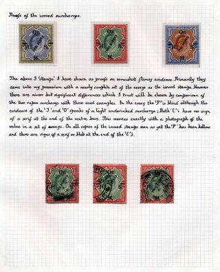 INDIA 1852-1946, BRITISH INDIA AND INDIA USED TO ABROAD – sheet 99