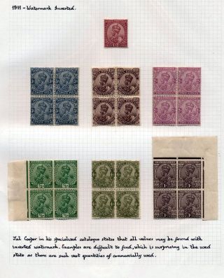 INDIA 1852-1946, BRITISH INDIA AND INDIA USED TO ABROAD – sheet 107