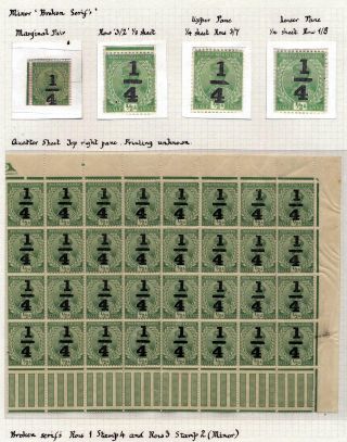 INDIEN 1852-1946: BRITISCH-INDIEN & INDIEN, NACH AUSLAND VERWENDET – Blatt 125