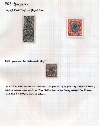 INDIEN 1852-1946: BRITISCH-INDIEN & INDIEN, NACH AUSLAND VERWENDET – Blatt 128
