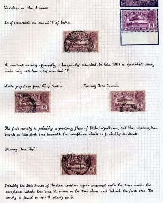 INDIA 1852-1946, BRITISH INDIA AND INDIA USED TO ABROAD – sheet 140