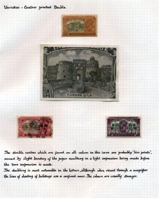INDIA 1852-1946, BRITISH INDIA AND INDIA USED TO ABROAD – sheet 143