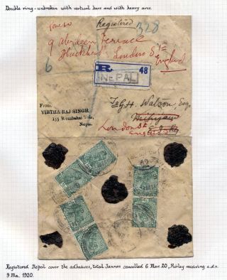 INDIA 1852-1946, BRITISH INDIA AND INDIA USED TO ABROAD – sheet 310