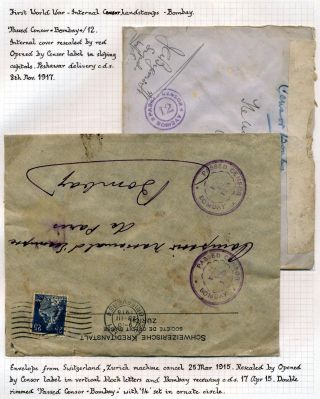 INDIA 1852-1946, BRITISH INDIA AND INDIA USED TO ABROAD – sheet 421