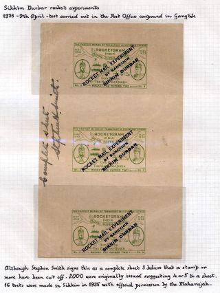 INDIA 1852-1946, BRITISH INDIA AND INDIA USED TO ABROAD – sheet 457