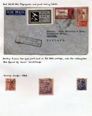 INDIE 1852-1946: BRITSKÁ INDIE & INDIE, POUŽITÍ DO ZAHRANIČÍ – list 494