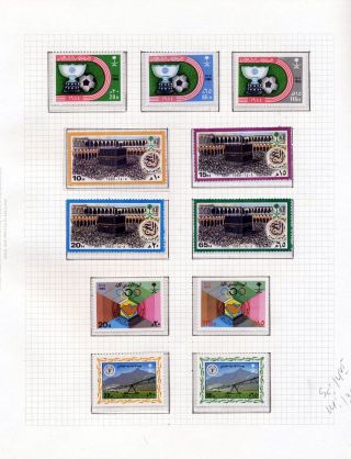 SAUDI ARABIA 1925/86 – sheet 138