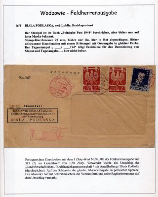 POLAND: LUBLIN ISSUE – sheet 21