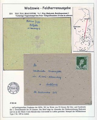 POLSKO: LUBLINSKÉ VYDÁNÍ – list 38