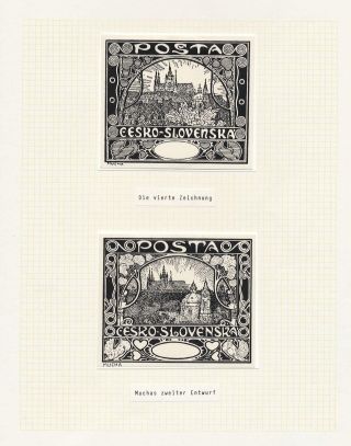 ČESKOSLOVENSKO - HRADČANY – list 7