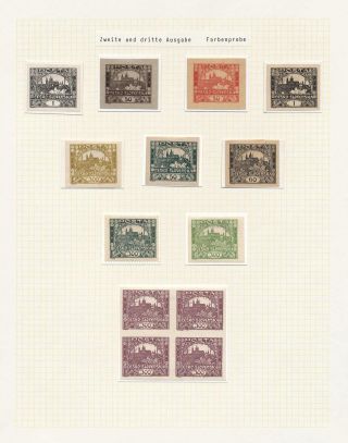 ČESKOSLOVENSKO - HRADČANY – list 10