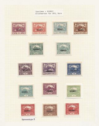 ČESKOSLOVENSKO - HRADČANY – list 16