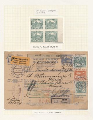 ČESKOSLOVENSKO - HRADČANY – list 35