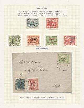 ČESKOSLOVENSKO - HRADČANY – list 61