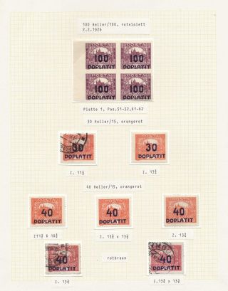 ČESKOSLOVENSKO - HRADČANY – list 65