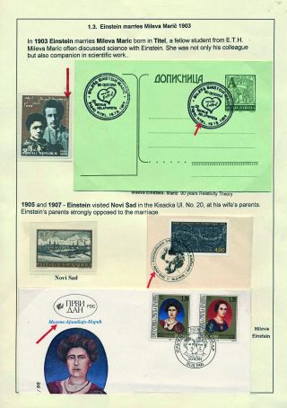 PROFESSOR DR. ALBERT EINSTEIN - 1879-1955 – sheet 8