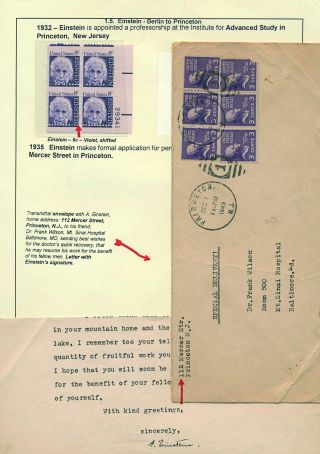 PROFESSOR DR. ALBERT EINSTEIN - 1879-1955 – sheet 12