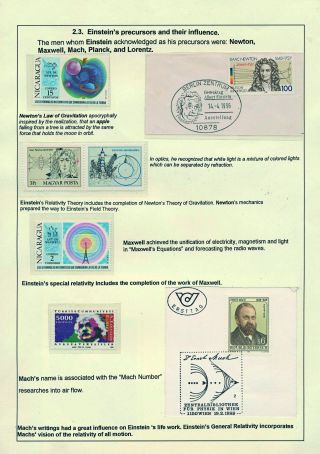 PROFESSOR DR. ALBERT EINSTEIN - 1879-1955 – sheet 15