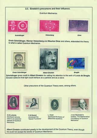PROFESSOR DR. ALBERT EINSTEIN - 1879-1955 – sheet 18