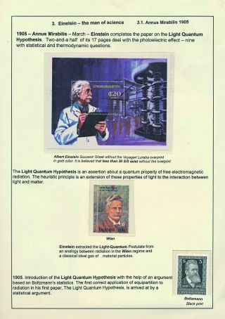 PROFESSOR DR. ALBERT EINSTEIN - 1879-1955 – sheet 19