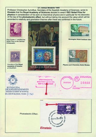 PROFESSOR DR. ALBERT EINSTEIN - 1879-1955 – sheet 23