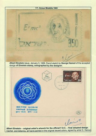 PROFESSOR DR. ALBERT EINSTEIN - 1879-1955 – sheet 26