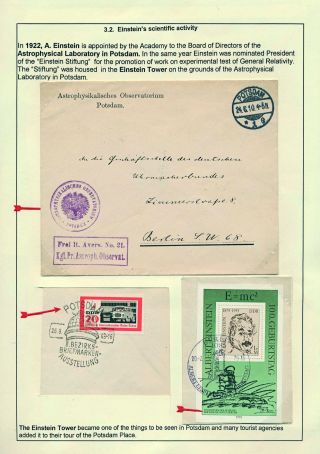 PROFESSOR DR. ALBERT EINSTEIN - 1879-1955 – sheet 34