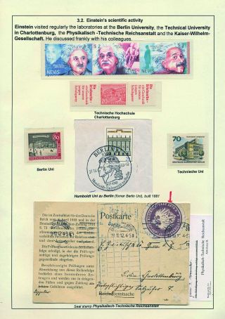 PROFESSOR DR. ALBERT EINSTEIN - 1879-1955 – sheet 35