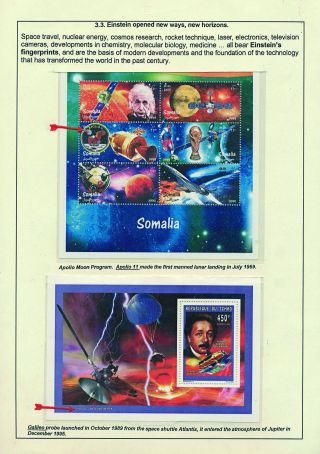 PROFESSOR DR. ALBERT EINSTEIN - 1879-1955 – sheet 40