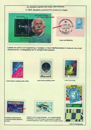 PROFESSOR DR. ALBERT EINSTEIN - 1879-1955 – sheet 42