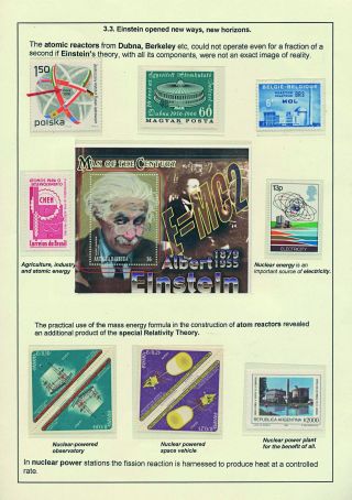 PROFESSOR DR. ALBERT EINSTEIN - 1879-1955 – sheet 46
