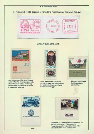 PROFESSOR DR. ALBERT EINSTEIN - 1879-1955 – sheet 63