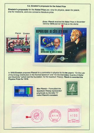 PROFESSOR DR. ALBERT EINSTEIN - 1879-1955 – Blatt 73