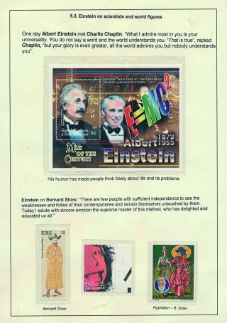 PROFESSOR DR. ALBERT EINSTEIN - 1879-1955 – Blatt 80