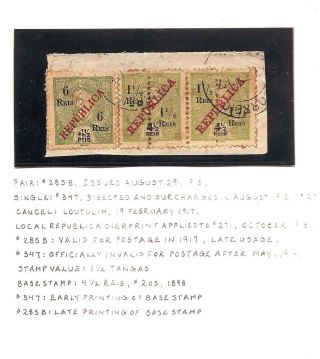 PORTUGALSKÁ INDIE – list 701