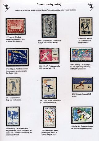 THE WORLD OF SKIING – sheet 33