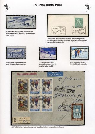 THE WORLD OF SKIING – sheet 35
