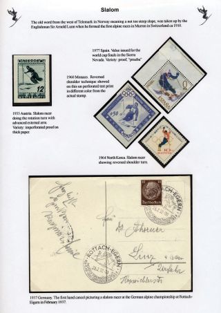 THE WORLD OF SKIING – sheet 45